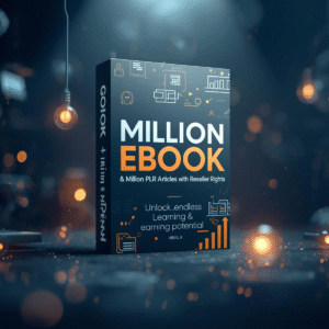 "Ultimate 1M+ Ebooks & PLR Articles Bundle – Includes Reseller Rights Bonus"