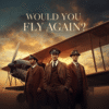 Would You Fly Again short story eBook cover — 1920s suspense fiction set in post–WWI America, featuring three men bound by fate and danger, digital PDF download.