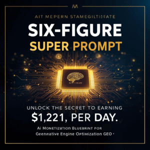 Six-Figure Super Prompt — Discover How to Generate $1,211/Day with AI-Powered Prompts