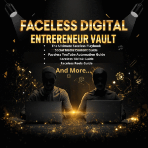 22 Faceless Digital Marketing Products Bundle | DFY Content with Master Resell Rights (MRR)