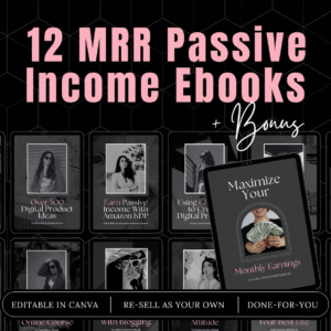 Ultimate MRR Passive Income eBook Bundle | PLR & Master Resell Rights Collection