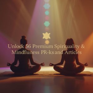 56 Spirituality & Mindfulness PLR eBooks + Articles Bundle | Resell & Commercial Use Rights | Ready-to-Sell Digital Download