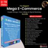 The Ultimate Mega Digital Business Bundle — e-commerce tools, graphic design templates, video editing resources, and marketing assets for building an online business empire.